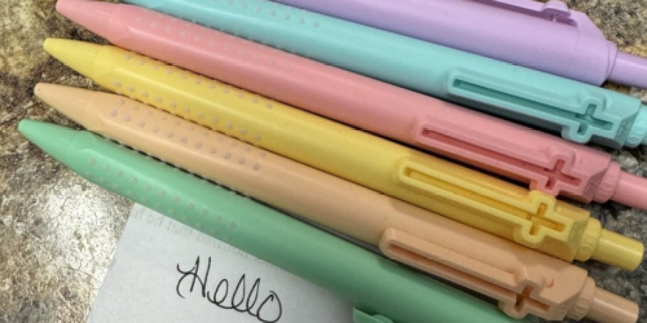 Bible Journaling Cross Pens 6-Pack Only $3.79 Shipped on Amazon (Reg. $5)