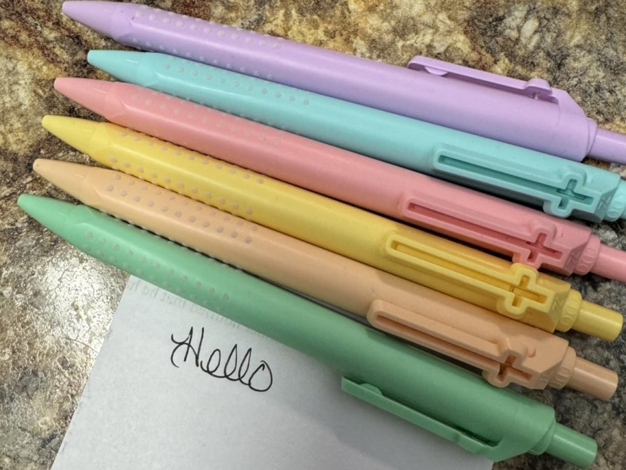 Bible Journaling Cross Pens 6-Pack Only $3.79 Shipped on Amazon (Reg. $5)