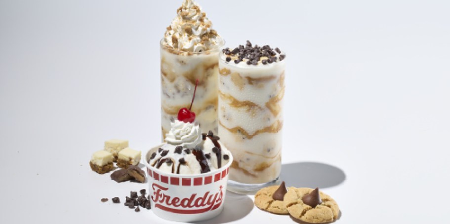 Freddy’s Has 3 NEW Hershey’s Desserts + a BOGO FREE Movie Ticket Deal!