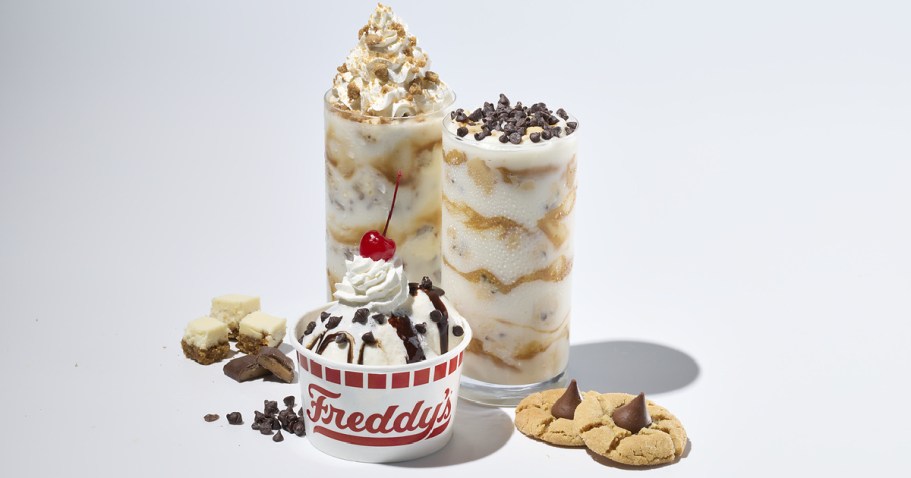 Buy 2, Get 2 FREE Hershey Movie Tickets + NEW Freddy’s Menu Items