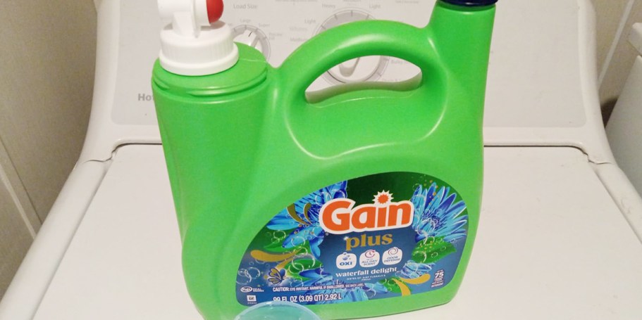 Gain Plus Laundry Detergent 99oz Just $10 Shipped on Amazon
