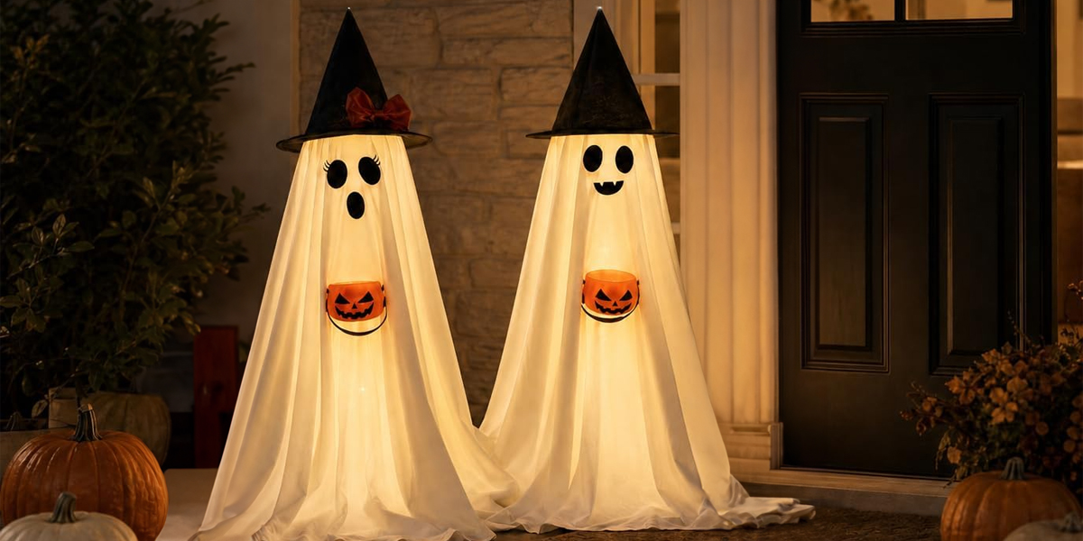 4-Foot Lighted Ghost Just $28.99 Shipped on Amazon (Reg. $47) | Hip2Save