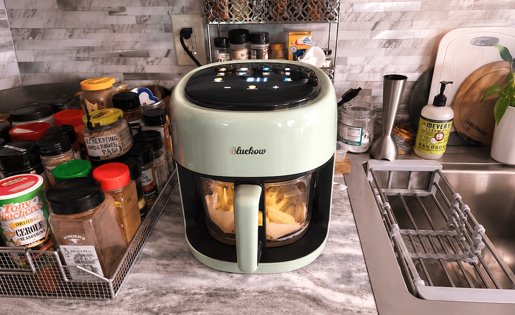 glass air fryer 