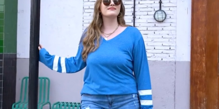 Women’s Plus-Size Shirt Only $7 on Amazon (Regularly $12)