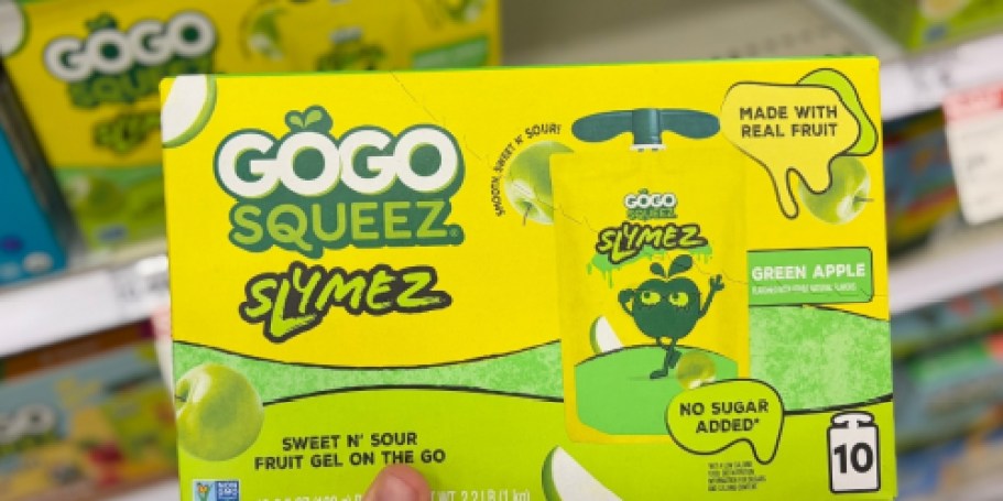 New GoGo SqueeZe Fruit SlymeZ Spotted at Target – They’re Sweet and Sour!