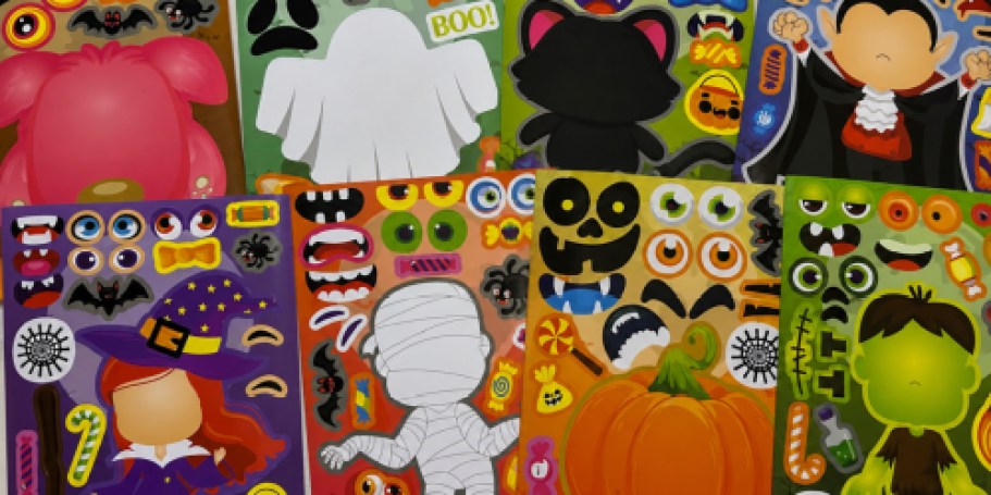 Halloween Stickers 40-Sheet Set Just $3.99 on Amazon (Allergy-Safe Trick-or-Treat Option!)