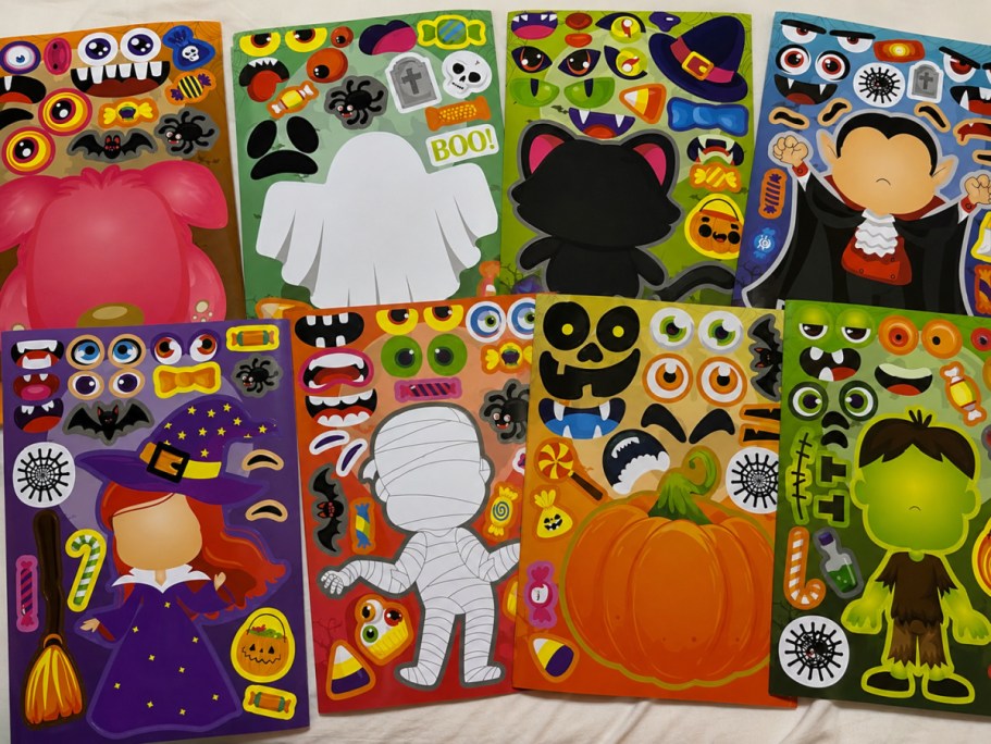 Halloween Stickers 40-Sheet Set Just $3.99 on Amazon (Allergy-Safe Trick-or-Treat Option!)