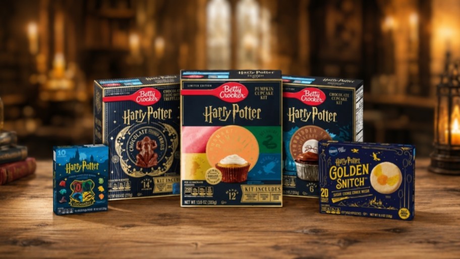 new harry potter baking kits from betty crocker