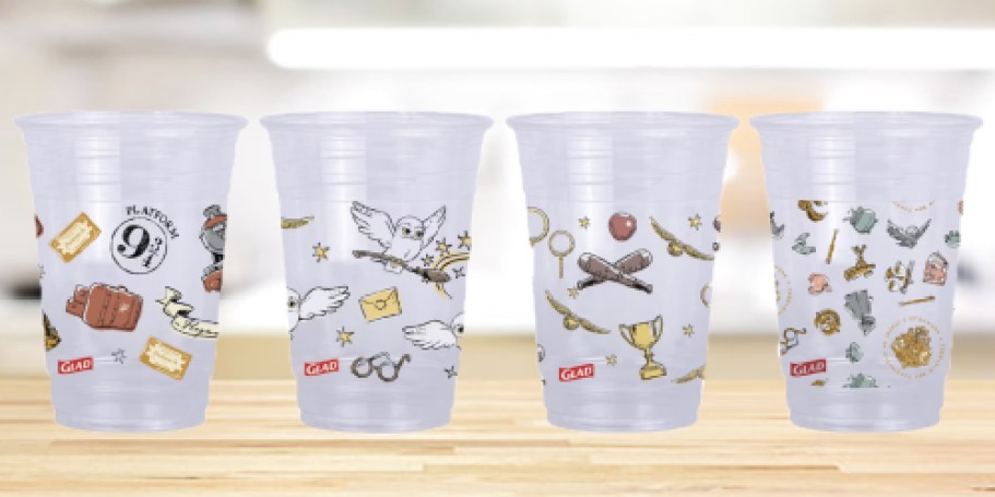 Glad Dropped Harry Potter Plastic Cups & We Found Them at Walmart