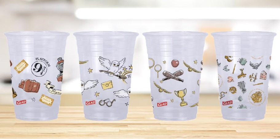 Glad Dropped Harry Potter Plastic Cups & We Found Them at Walmart