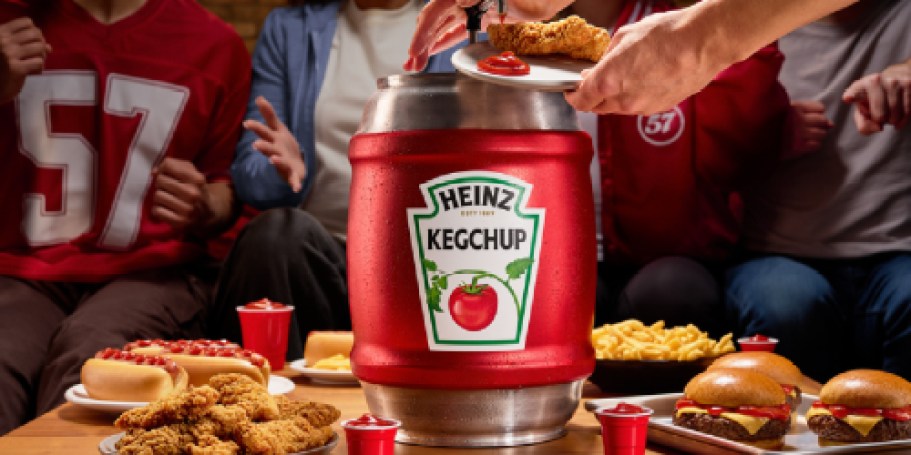 This HUGE Keg Full of Heinz Ketchup is Dropping Today at 12PM EST!
