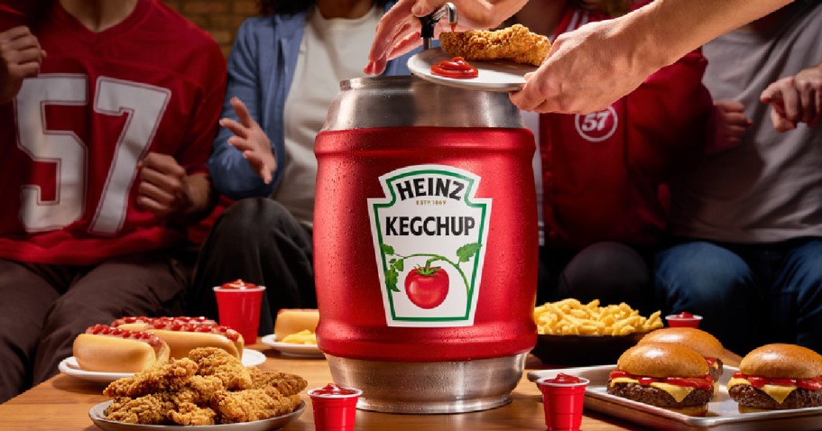 This HUGE Keg Full of Heinz Ketchup is Dropping Today at 12PM EST!
