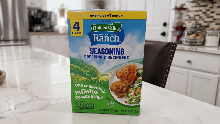 Hidden Valley Ranch Seasoning 4-Pack Just $3 Shipped on Amazon