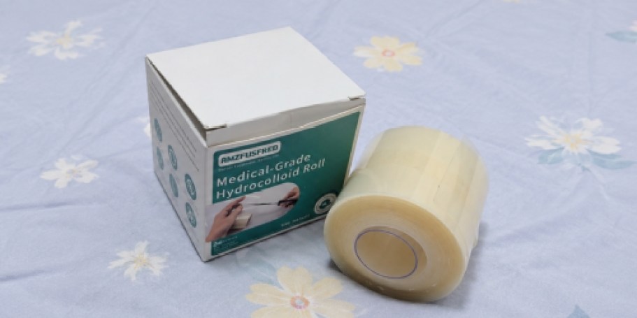 Did You Know You Can Use a $5 Medical-Grade Hydrocolloid Roll to Make Pimple Patches?!