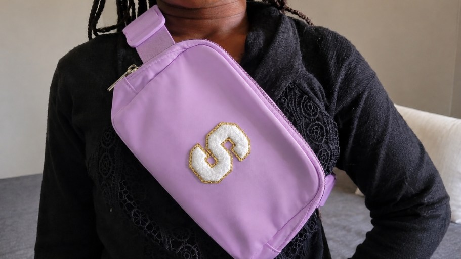These Cute Initial Belt Bags Are Just $5.49 on Amazon