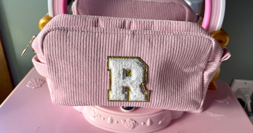 Personalized Initial Makeup Bag Only $6.49 On Amazon