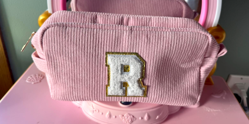 Personalized Initial Makeup Bag Only $6.49 On Amazon