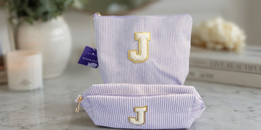 Initial Makeup Bag Set Just $6.99 on Amazon (Reg. $17+)