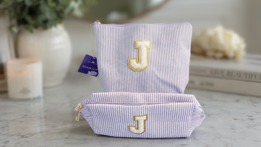 Initial Makeup Bag Set Just $6.99 on Amazon (Reg. $17+)