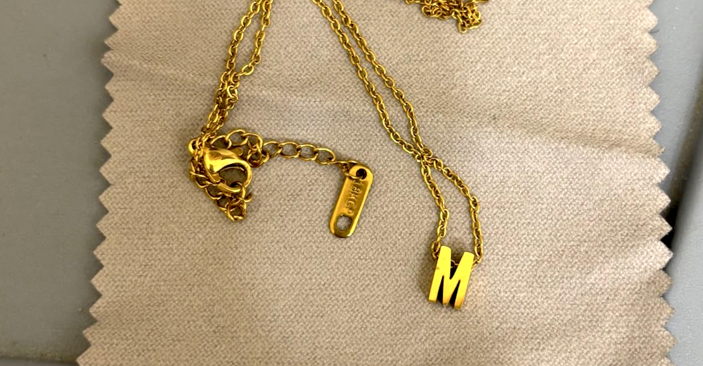 Initial Necklace Only $3.99 on Amazon