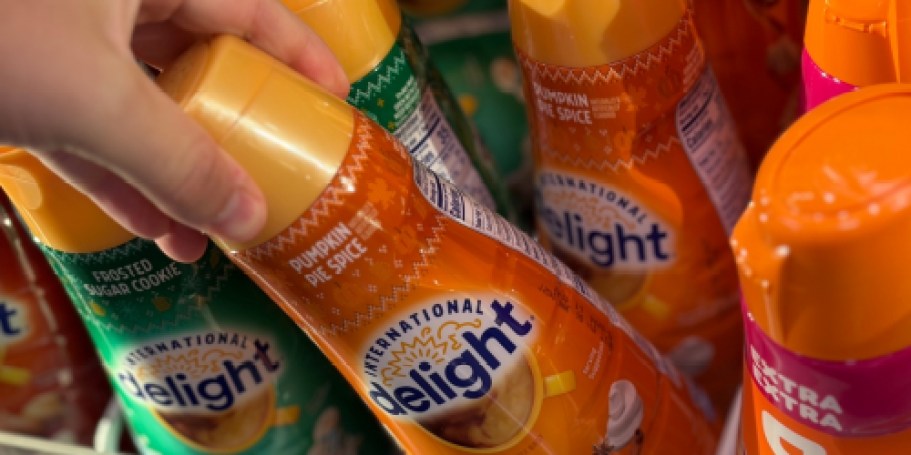International Delight Fall Favorites Are Back (New Apple Butter Coffee Cake Creamer!)