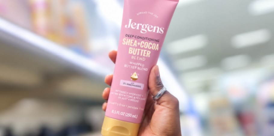 Jergens Shea + Cocoa Butter Lotion Only $3.85 Shipped on Amazon (Reg. $10)