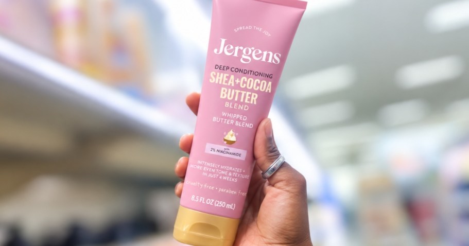 Jergens Shea + Cocoa Butter Lotion Only $3.85 Shipped on Amazon (Reg. $10)