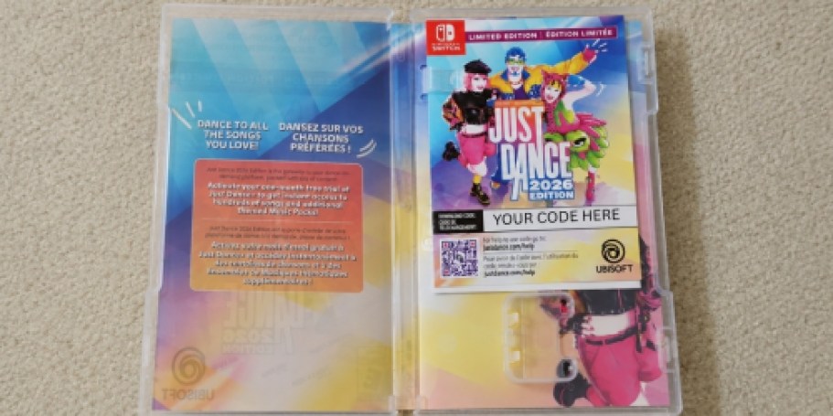Just Dance 2026 Limited Edition Digital Download for Nintendo Switch Only $11.99 on Amazon (Reg. $50)