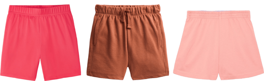 3 pairs of kids shorts