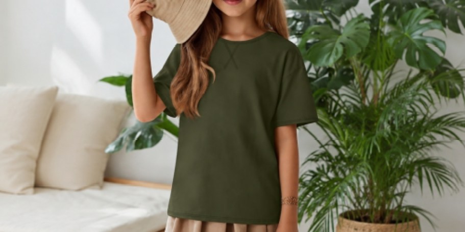 Kids Multi-Pack Tees From $5.99 on Amazon (Just $1.50 Per Shirt)