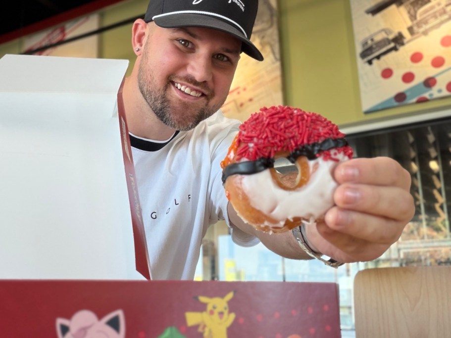 Score a $2 Krispy Kreme Glazed Dozen w/ Purchase This Weekend (+ Don’t Miss The Pokémon Collection)
