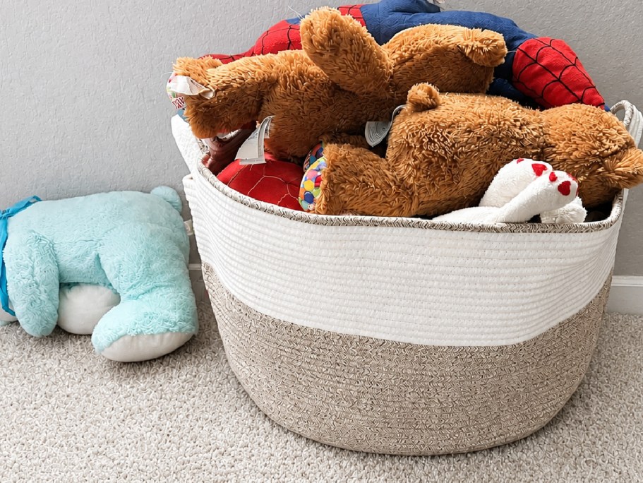 Large Rope Storage Basket Just $14.99 on Amazon (Reg. $25)