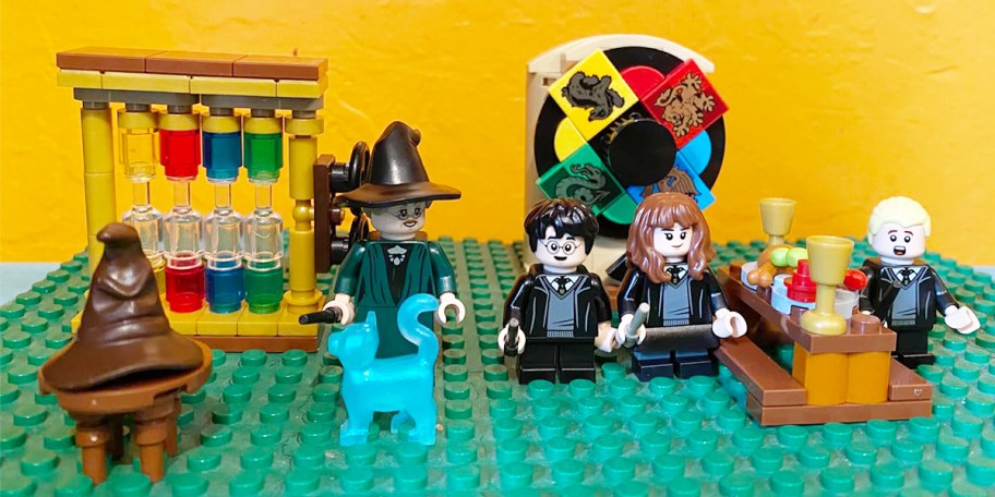 lego harry potter sorting hat set 