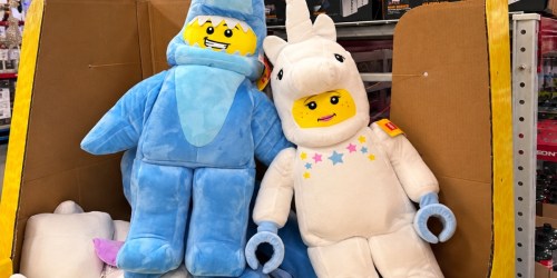 These Oversized LEGO Pillow Buddies Make Fun Gifts for LEGO Fans!