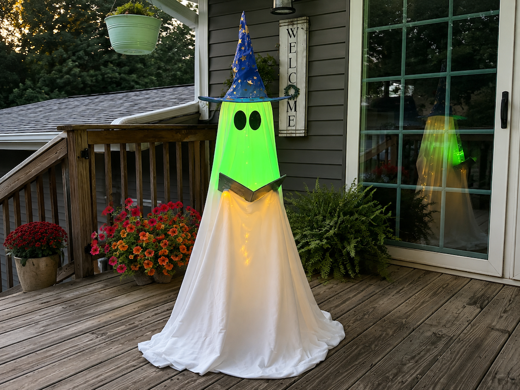 4-Foot Lighted Ghost Just $28.99 Shipped on Amazon (Reg. $47)