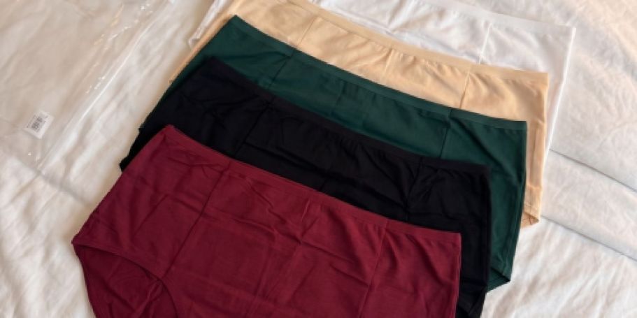 Women’s Underwear 5-Pack UNDER $8 on Amazon