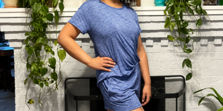 Cozy Women’s Lounge Sets from $11 on Walmart.com