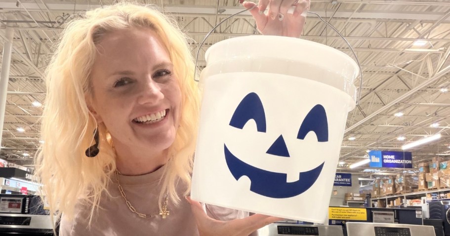 Lowe’s Glow-in-the-Dark Halloween Buckets Only $6.98 Shipped (Selling Fast)