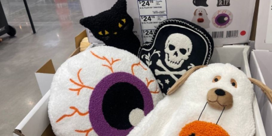 These NEW Halloween Pillows at Lowe’s Are Frightfully Cute!