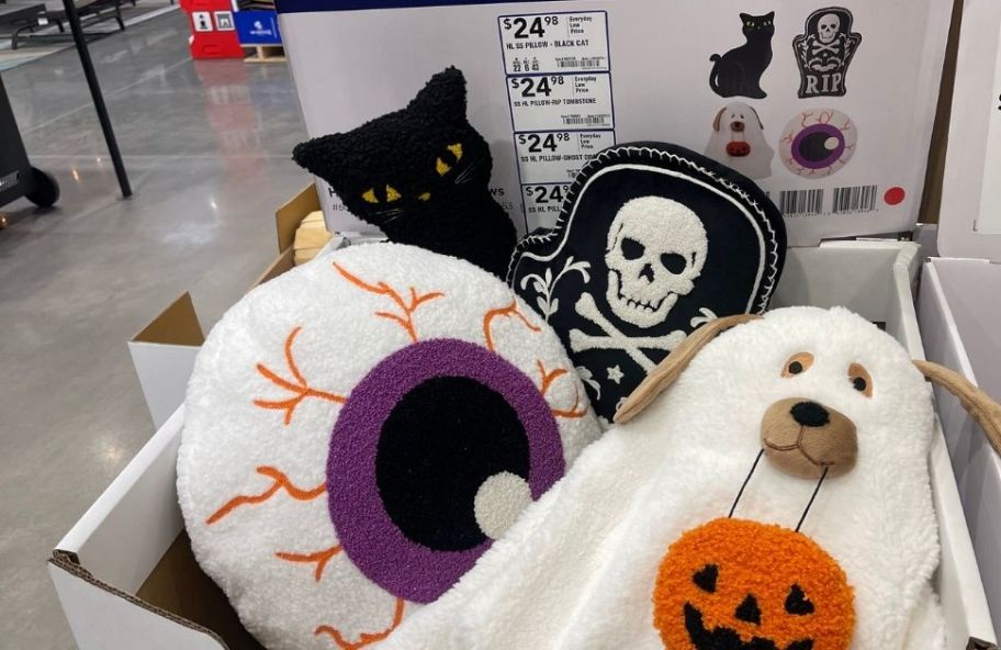 These NEW Halloween Pillows at Lowe’s Are Frightfully Cute!