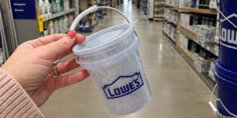 Lowe’s Glitter Mini Buckets Available Now (Grab Them Before They Sell Out!)