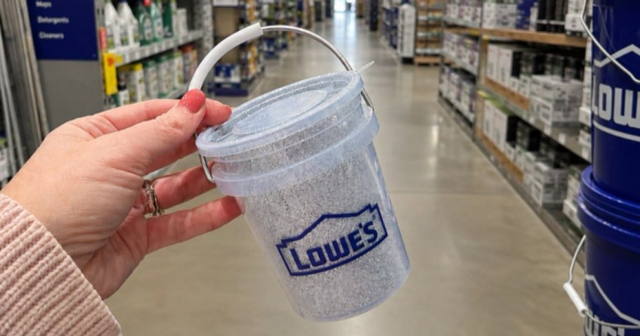 Lowe’s Glitter Mini Buckets Available Now (Grab Them Before They Sell Out!)