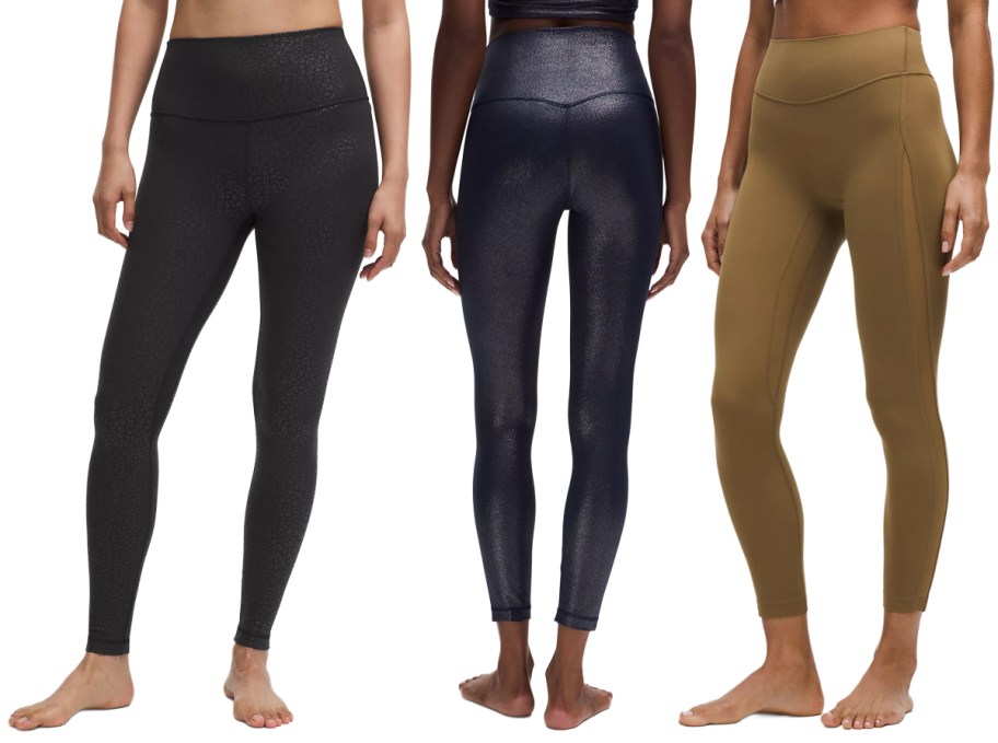 lululemon Align High-Rise Pants 28, lululemon Align High-Rise Pants 25 Shimmer, lululemon Nulu High-Rise Mesh-Panel Tight 25