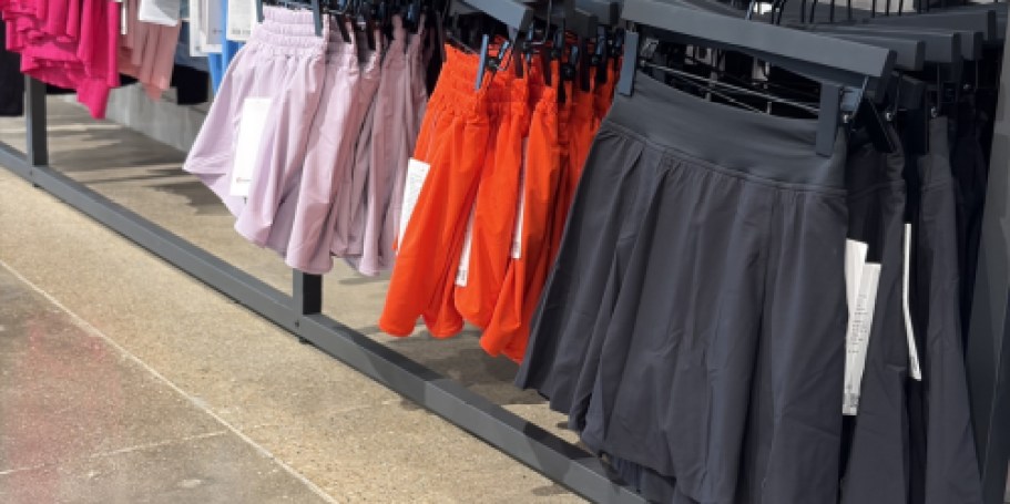 lululemon Women’s Shorts, Skirts, Tops & More from $14 Shipped