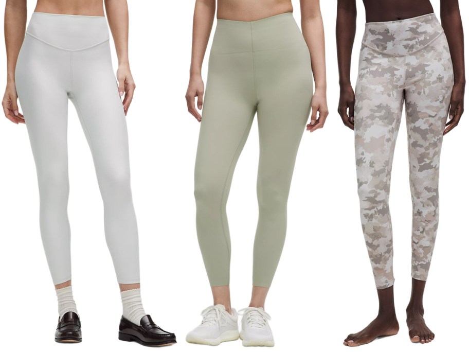 lululemon Wunder Under SenseKnit High-Rise Tights 25, lululemon Glow Up Super-High-Rise Tight 25, lululemon Wunder Under SmoothCover High-Rise Tights 25