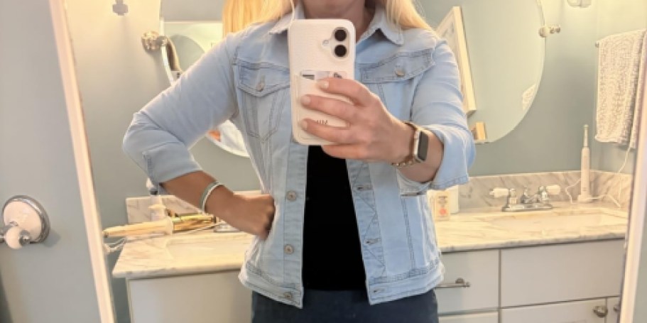 Women’s Denim Jacket Just $23.99 Shipped on Amazon