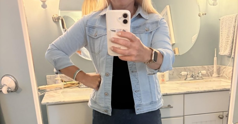 Women’s Denim Jacket Just $23.99 Shipped on Amazon