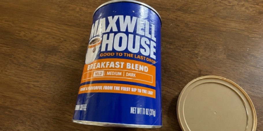 Maxwell House Coffee 11oz Can Only $2 Shipped on Amazon