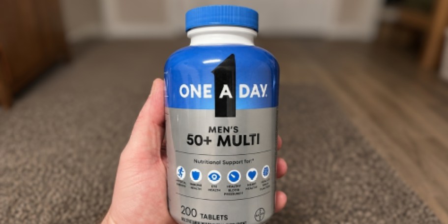One A Day Men’s Multivitamins 200-Count from $5.59 Shipped on Amazon (Reg. $20!)