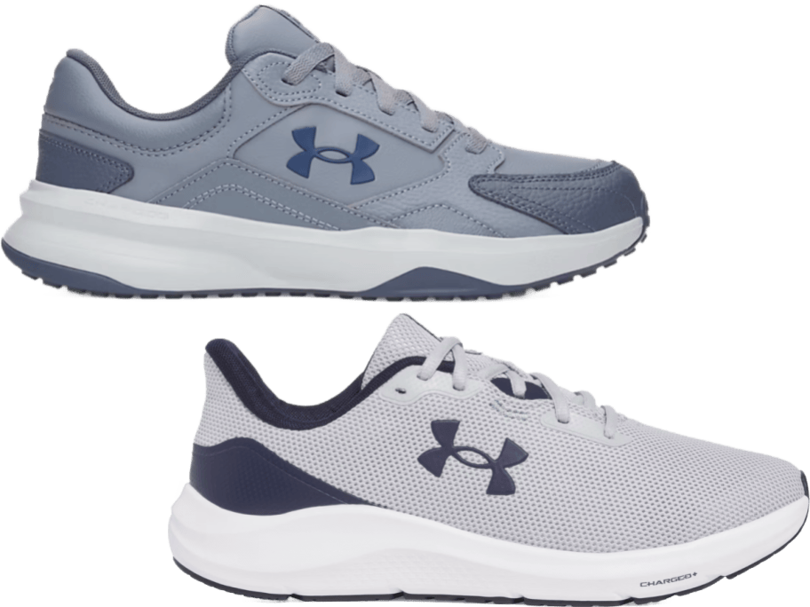 2 mens under armour running shoes
